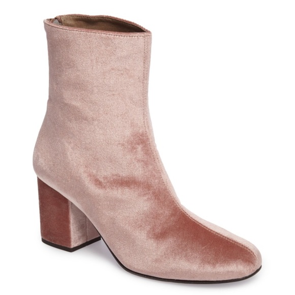 Free People Shoes - HOST PICK VELVET CECILE ANKLE BOOT